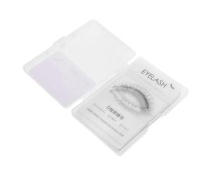 BIUDECO 12 Pièces Carte Exposition de Cils Faux Support Essai Multi-styles pour Extensions de Cils Professionnelles Salon de Beauté