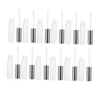 BIUDECO 12 pièces Tube Brillant Lèvres Vide Rangement Tube Rond et Léger pour Cosmétiques Portable