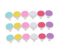 BIUDECO 18 pcs Nail Grinding Heads Replacement Pads For Electric Nail File Set Safe Manicure Supplies For Finger And Toe Care