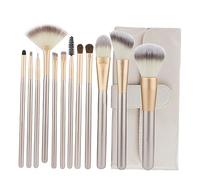 BIUDECO 1Ensemble Set de Pinceaux Riz Ensemble pour Fond de Blush Ombres à Paupières et Sourcils Accessoires Cosmétiques Pratiques et Durables