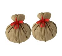 BIUDECO 2 pièces Boule de Massage Chinoise Chauffante Boules à Base de Plantes Spa pour Compresses Chaudes Moxibustion et Relaxation Polyvalente