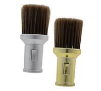 BIUDECO 2 Pièces Brosse Souple Pour Nettoyage Visage Et Cou Brosse De Coiffeur Polyvalente Pour Balayage Cheveux Usage Professionnel Et Domestique