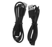 BIUDECO 2 pièces Câble de Charge USB pour Rasoir Électrique Cordon Alimentation Chaleur Câble de Recharge Compact et Portable pour Tondeuse de Précision