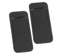 BIUDECO 2 Pièces Cache Webcam Slide Protection de pour Ordinateur Portable et Smartphone Couverture Auto Adhésive Design Pratique Noir