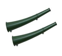 BIUDECO 2 pièces Corne de Signal Multifonctionnelle Klaxon Petit pour Entraînement Extérieur Design Militaire Vert Éducatif pour Garçon Fille et Événements Plein Air