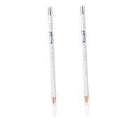 BIUDECO 2 pièces Crayon Sourcils Blanc Imperméable Eyeliner Longue Tenue Résistant à Eau Maquillage Femme Facile à Appliquer Texture Douce pour Salon et Usage Personnel