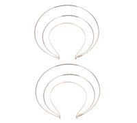 BIUDECO 2 pièces Diadème à Trois Couches Fait Main Lot de Accessoires de Cheveux Créatifs pour Mariages Fêtes et Photographie