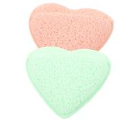 BIUDECO 2 pièces Exfoliants pour Visage Lot pour Nettoyage Profond et Démaquillage Doux Réutilisables et Portables Mousse Nettoyante sans Produit Supplémentaire Adaptés à Types de