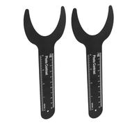 BIUDECO 2 pièces Fond Photographique Dentaire Intra-oral Noir Toile Contraste Métallique pour Photographie Orthodontique Fond de Photo Buccale Professionnel pour Cabinet Dentaire