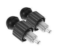 BIUDECO 2 Pièces Goupille à Ressort pour Équipement de Fitness Poignée Aluminium Antidérapante pour Dexercice et Tapis de Course de Rechange pour Machine de Gym