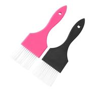 BIUDECO 2 Pièces Lot de Brosses et Peignes pour Coloration des Cheveux Applicateurs avec Manche Ergonomique Faciles à Utiliser Nettoyer Adaptés pour Salon et Usage Domestique