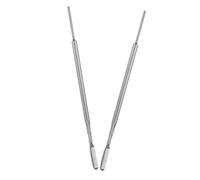 BIUDECO 2 pièces Outil de Soin Cils Acier Inoxydable Peigne et Séparateur Double-extrémité pour Extensions et Rehaussement Portable pour Techniciens Lash