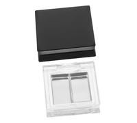 BIUDECO 2 pièces Palette Maquillage Vide DIY Compartiments pour Fards à Paupières à Lèvres Contour Highlighter et Blush Boîtier Compact Portable pour Création Personnalisée