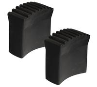 BIUDECO 2 pièces Patins Antidérapants pour Échelle Housses de Protection Caoutchouc Durables Accessoire Sécurité pour Escabeau Protection Plancher et Stabilité Renforcée Lot