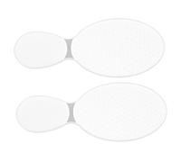 BIUDECO 2 Pièces Pied Nano Verre Portable pour Exfoliation Peau Morte et Callosités Râpe Double-face pour Soins Secs et Humides Facile à Nettoyer et Utiliser Voyage