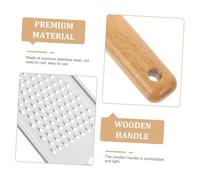 BIUDECO 2 pièces Râpe à Fromage Manuelle Acier Inoxydable Ustensile de Cuisine Pratique pour Trancher Fromage Pâte Outil de Râpage Sûr et Facile à Utiliser