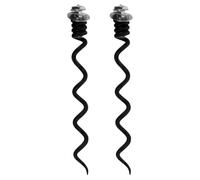 BIUDECO 2 pièces Spirale de Remplacement pour Tire-bouchon Métal Lot de Accessoire Pratique pour Ouvre-bouteille de Vin Tige Spiralée pour Réparation Facile Maison et Fête