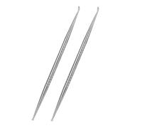 BIUDECO 2 Pièces Stylo de Massage Auriculaire Acupuncture Points Acier Inoxydable Compact Anti-dérapant pour Stimulation Auriculaire et Thérapie