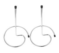 BIUDECO 2 pièces Support de Séchage pour Carafe à Vin Égouttoir Compact et Corrosion Rangement Pratique pour Verres et Bouteilles pour Maison et Bar