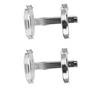 BIUDECO 2 pièces Support Mural pour Extincteur Support de Fixation Robuste et Pratique pour Extincteur Montage Sécurisé pour Maison et Voiture Design Sûr