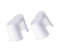 BIUDECO 2 pièces Tabouret Pied Antidérapant pour Toilette Repose Plastique Épais pour Salle de Bain Stable et Aide et Hémorroïdes