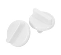 BIUDECO 2 Pièces Thermostat Knob Refrigerator Temperature Control Dial Fridge Freezer Replacement And Easy To Adjust Appliance Part