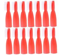 BIUDECO 20 Pièces Lot Brosses à Dents Miniatures avec Manchon Doigt Ergonomique Usage Sécurisé Prison et de Détention Accessoires Durables Adaptés Aux Haute Sécurité