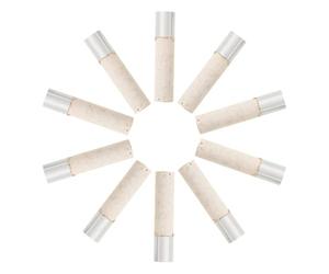 BIUDECO 200 Bâtonnets de Moxa Traditionnels Chinois Feuille d'Aluminium Ignifuge Pilier Moxibustion 200 Pcs Accessoires pour Moxibustion à Domicile et Camping Parfum Aromathérapie