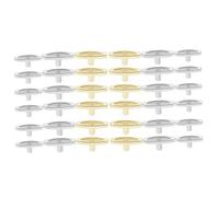 BIUDECO 24 Pièces Metal Music Box Winding Keys Replacement Set Precision Bar Handles for Multiple Brands Gear Protecting Parts for Globes and Jewelry Boxes