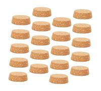 BIUDECO 25 pièces Lot de Bouchons Liège Grand pour Bouteilles Verre Cache-culot Étanche Naturel Protection Anti-dérapante et Décoration Pratique pour Vin et Bocaux