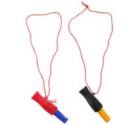 BIUDECO 2pcs sifflets d'appel pour Canards en Forme de Bec en Plastique, Accessoires de Chasse pour Chasseurs Professionnels et débutants en Milieu Sauvage