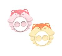 BIUDECO 2pièces Bonnet De Bain Réglable Pour Garçon Fille Écouteurs Et Yeux Chapeaux Imperméables