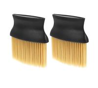 BIUDECO 2pièces Brosse de Nettoyage pour Cheveux Outil de Coiffure pour Nettoyer Cheveux Abîmés Balai pour Dépoussiérer Clavier et Surfaces