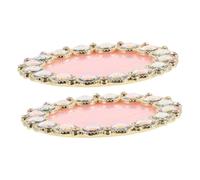 BIUDECO 2pièces Palette De Mélange Pour Vernis à Résine De Outils De Manucure Pratiques Pour Nail Art Et Affichage Les Salons Domicile