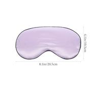 BIUDECO 3 pièces de Sommeil Occultant Satin Doux Cache Yeux Confortable pour Voyage et Bureau Adapté à Tous Couvre Yeux Lumière pour Détente et Sieste Couleur Aléatoire Couleur Aléatoire