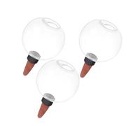 BIUDECO 3 pièces Dispositif Arrosage Automatique Plantes et Globe Auto-arrosant Réutilisable pour Plantes Intérieur et Extérieur Irrigation Goutte à Goutte Pratique pour Jardiniers