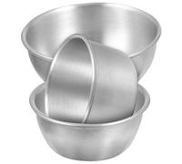 BIUDECO 3 pièces Sauce Cups Acier Inoxydable Épais Bols à Trempette pour Sauces Soja et Condiments Ustensiles Cuisine Durables pour Barbecue Dîner et Pique- Nettoyage Facile