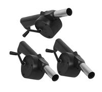 BIUDECO 3 pièces Souffleur à Main Portable pour Barbecue et Camping Ventilateur Manuel Léger Plastique et Métal Outil de Soufflage pour Feu Extérieur et Cheminée Lot