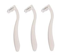 BIUDECO 3 Pièces Tondeuse à Poils pour Épilation des Aisselles Jambes et Zones Sensibles Tondeuse Portable Inoxydable pour Rasage Sûr et Confortable