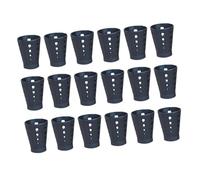 BIUDECO 30 pièces Manchons de protection pour Moxibustion PC Anti-chaleur Protection Anti-cendres pour Moxa Conduction Rapide et Profonde Convient pour Usage Santé et Relaxation