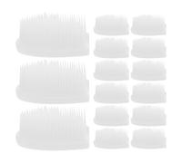 BIUDECO 30 Têtes de Brosse à Dents en Silicone Nano Souples et Petites Pack de 30 Recharges pour Soin des Gencives Usage Quotidien Adaptées aux Adultes Femmes Enceintes et Garçon et