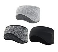 BIUDECO 3pièces Bandeau Oreilles Chaud Et Confortable Pour Sport Hiver Protection Le Froid Pour Cyclisme La Course Yoga