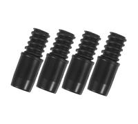 BIUDECO 4 Pièces Adaptateur de Manche Filetée Plastique pour Balai et Serpillière Embout de Réparation Compatible Poteau Style Américain Connecteur Polyvalent pour Usage Domestique et