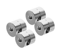 BIUDECO 4 pièces Crochets Métalliques pour Fils Électriques Fixation pour Suspension Luminaire Crochet Swag Aluminium pour Câble de Plafond Compatible avec Lampes Suspendues Design