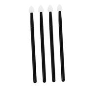 BIUDECO 4 pièces Lot de Applicateurs Éponge pour Fard à Paupières Petits Pinceaux Doux pour Maquillage Uniforme Compact et Facile à Transporter pour Voyage et Usage Quotidien