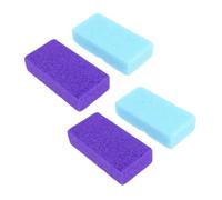 BIUDECO 4 Pièces Lot de Râpes Exfoliantes pour Pierre pour Callosités Gommage Doux des Talons Outil Pédicure Pratique pour Éliminer Peaux Mortes Couleur Aléatoire