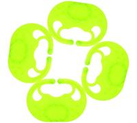 BIUDECO 4 pièces Pince-nez Pour Veau Outil De Sevrage Bétail Confortable Accessoire Bovin Ergonomique Pour Gestion Cattle Accessories Cow Nose Clip