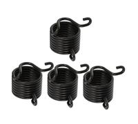 BIUDECO 4 Pièces Ressort De Pelle Pneumatique Retenue De Ressort De Marteau Pneumatique Spring Retainers Pour Hammer Raccord De Pelle Accessoires De Burin Noir Acier