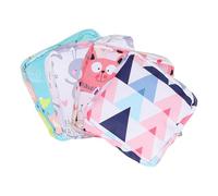 BIUDECO 4 pièces Trousse de Rangement Étanche pour Serviettes Hygiéniques Sac de Stockage Portable et Léger pour Filles Design Mode Assorti