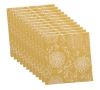 BIUDECO 40pièces Serviettes De Table Papier Pour Cocktails Desserts Dîners Pique- Anniversaire Décorations Rose Doré